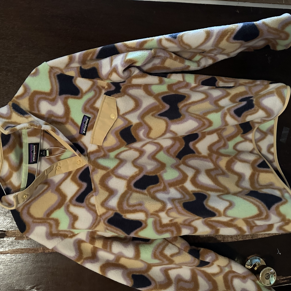 Patagonia Patterned Fleece Pullover